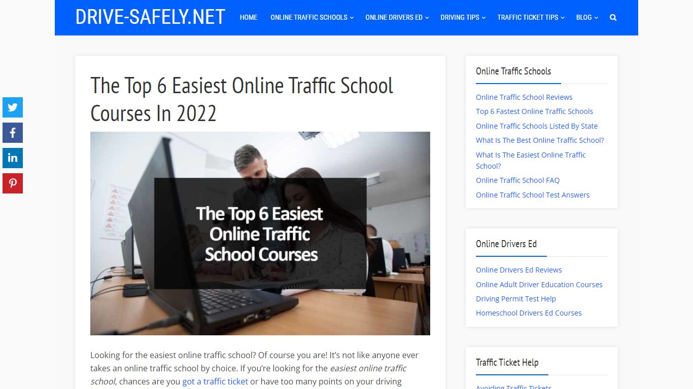 The Top 6 Easiest Online Traffic School Courses In 2022
