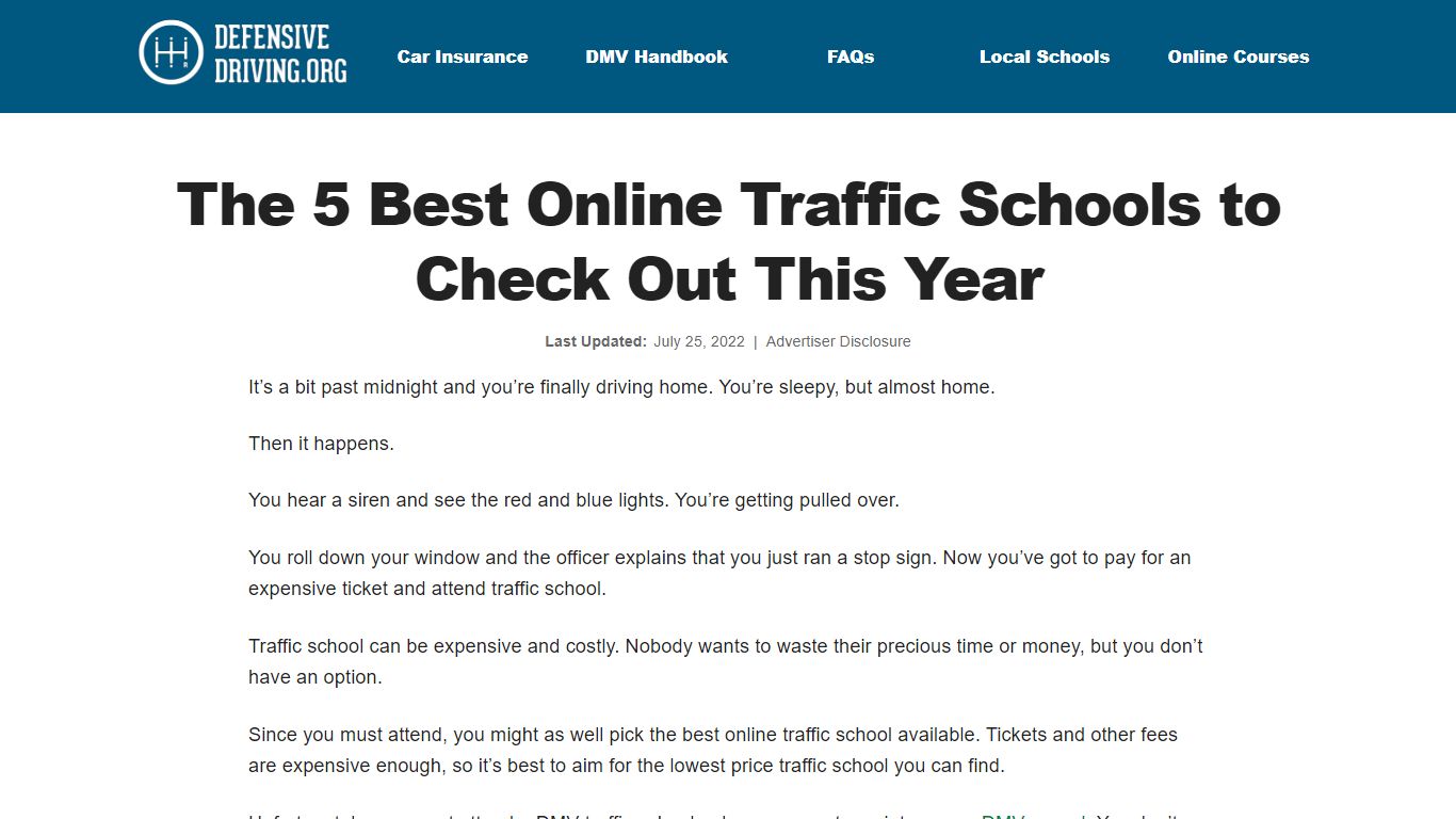 The 5 Best Online Traffic Schools to Check Out This Year